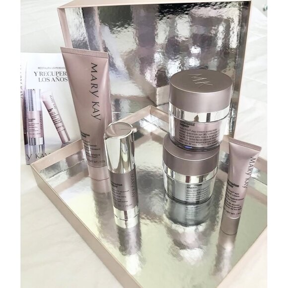NEW STOCK 05/25 Mary Kay Timewise Repair Volu-Firm Skincare Set Advanced Aging - Picture 3 of 7